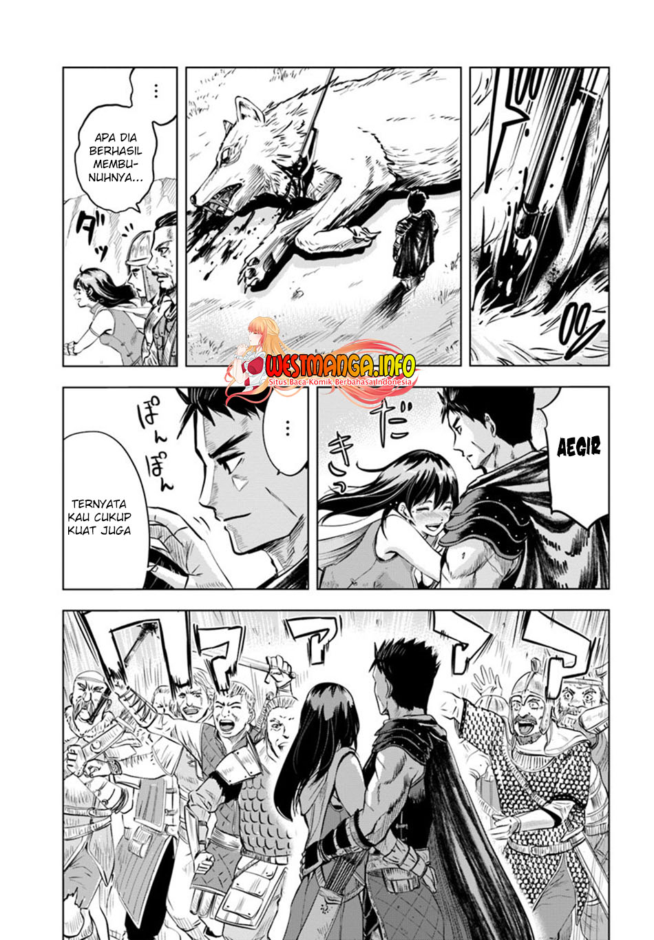 Oukoku E Tsuzuku Michi Chapter 06.2 Bahasa Indonesia
